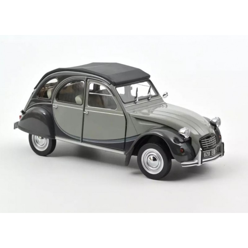 Norev - Véhicule miniature - Citroen 2CV Charleston 1983 gris cormoran