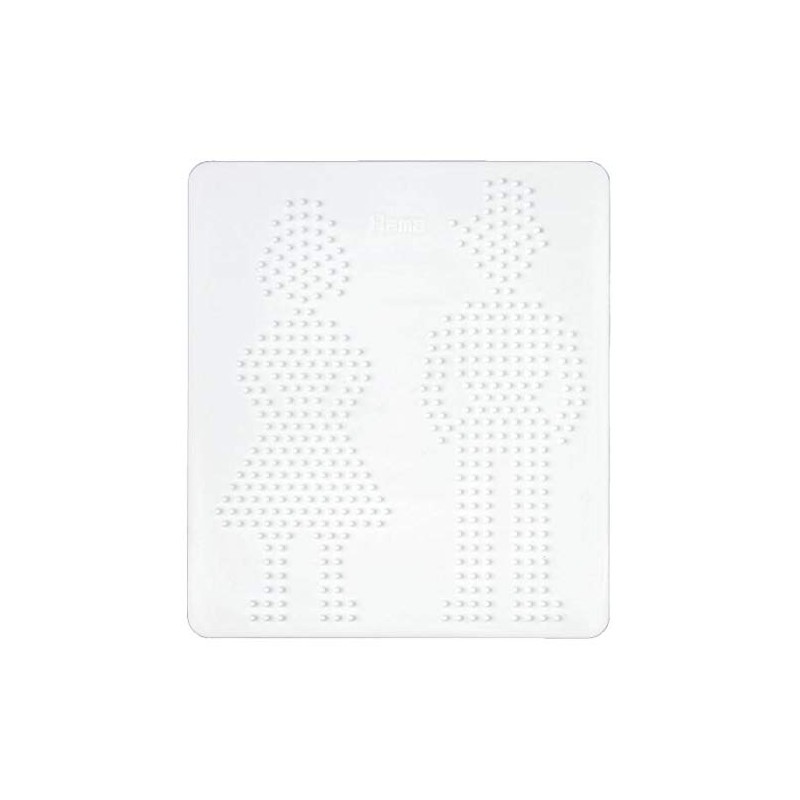 Hama - 282 - Loisirs créatifs - Plaque midi - Homme et femme