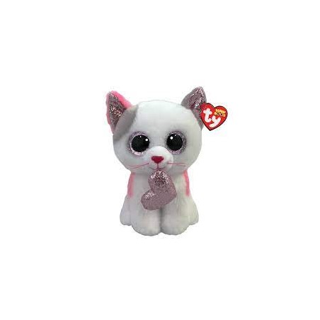 Peluche TY - Peluche 15 cm - Miso le chat