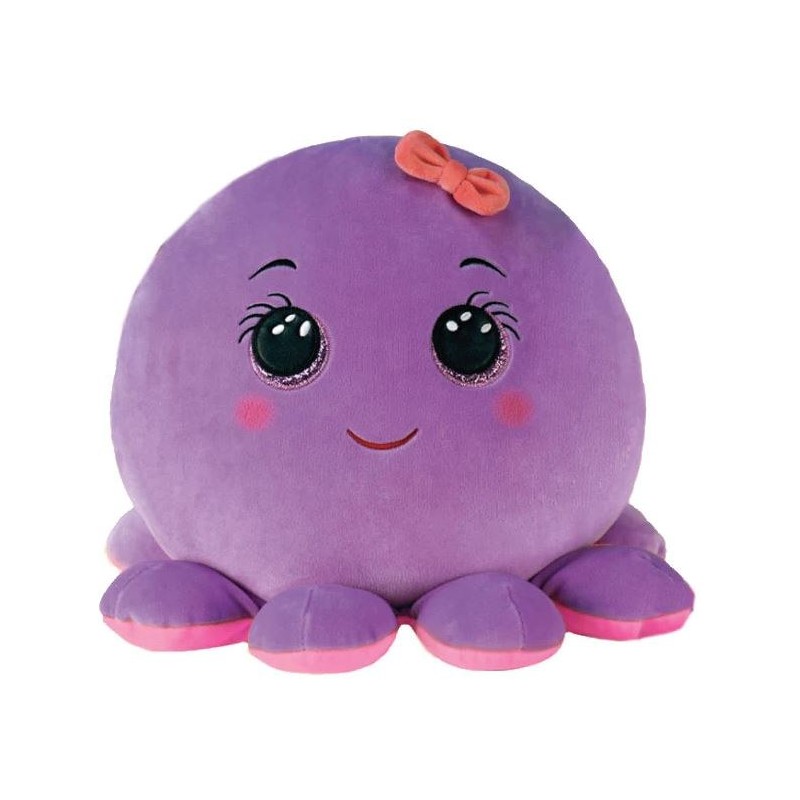 Peluche TY - Coussin 20 cm - Octavia la pieuvre octopus