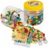 Hama - Perles - 8790 - Taille Maxi - Pot jaune 400 perles avec 2 plaques