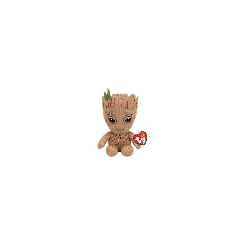 Peluche Groot 15 cm - TY - Marvel Beanie Babies - Marron - Dès 3 Ans -  Cdiscount Jeux - Jouets