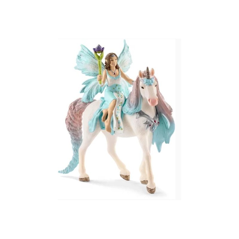 Schleich - 70569 - Bayala - Fée  Eyela avec la licorne de princesse