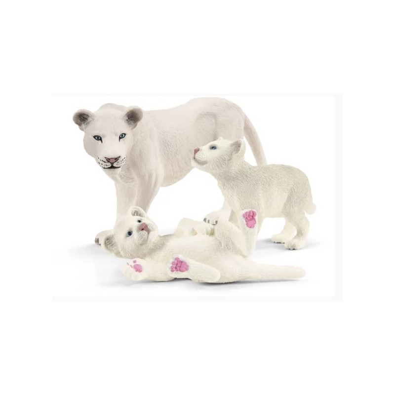 Schleich - 42505 - Wild Life - Lionne avec ses bébés