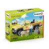 Schleich - 42503 - Farm World - Visite du véterinaire à la ferme