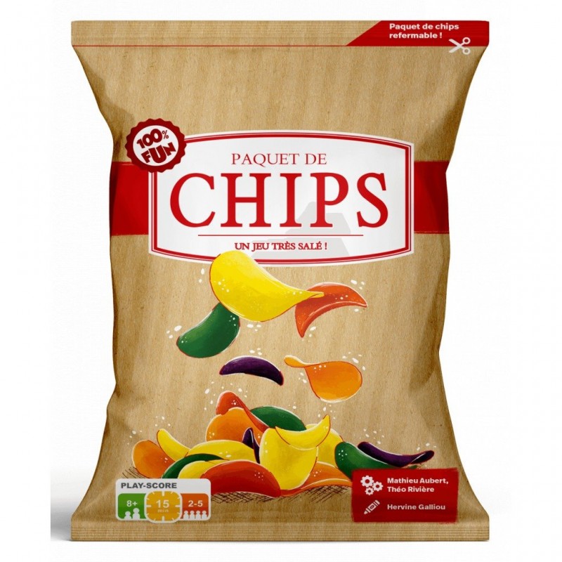 Tribuo - Jeu de société - Paquet de chips