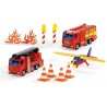 Siku - 6330 - Véhicule miniature - Coffret cadeau - Pompiers et accessoires