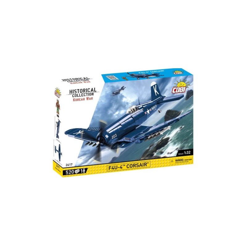 Cobi - Jeu de construction - Avion de chasse F4U-4 Corsair