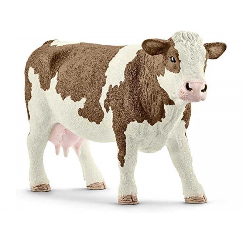 Schleich - 13801 - Farm World - Vache Simmental