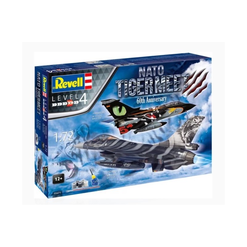 Revell - Maquette d'avion - Coffret cadeau - Otan Tiger Meet