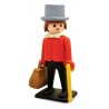 Plastoy - Figurine collector - Playmobil gentleman - 20 cm