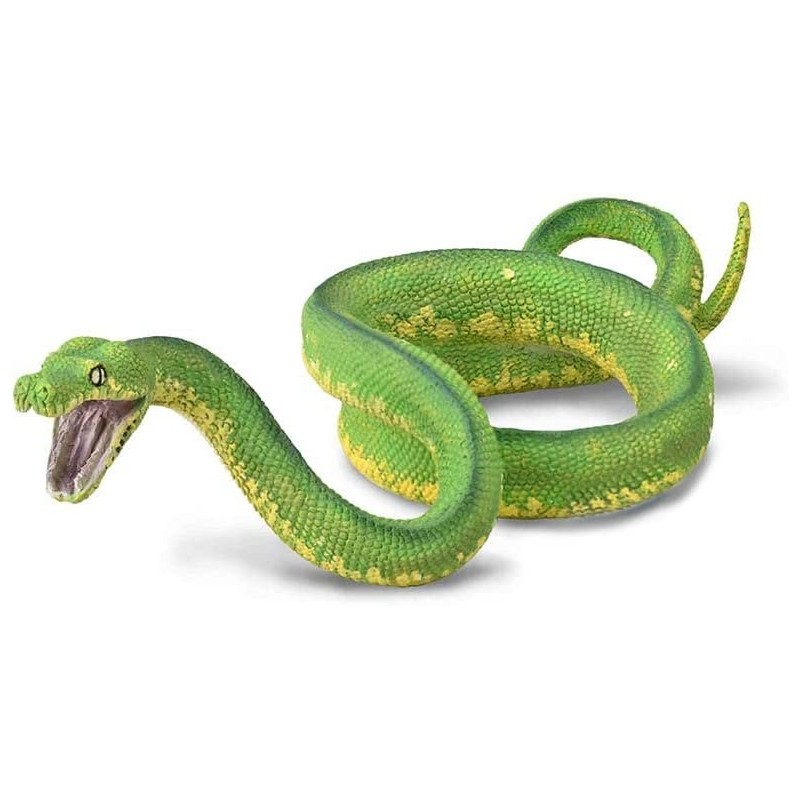 DAM - Figurine de collection - Collecta - Animaux sauvages - Python Vert - (L)