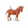 DAM - Figurine de collection - Collecta - Chevaux - Cheval De Trait Avec Chat - (XL)