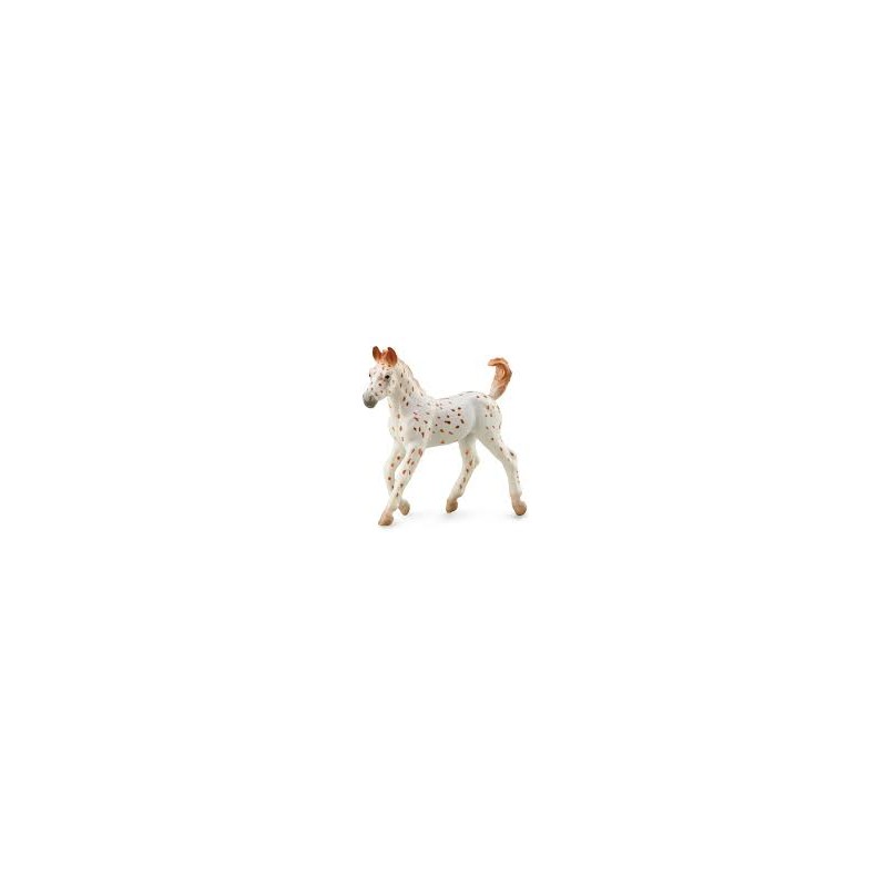 DAM - Figurine de collection - Collecta - Chevaux - Poulain Knabstrupper Léopard