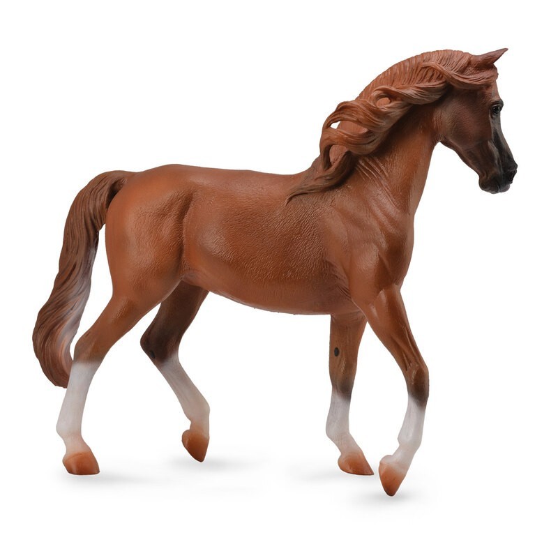 DAM - Figurine de collection - Collecta - Chevaux - Jument Arabe Marron - 1:12