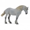 DAM - Figurine de collection - Collecta - Chevaux - Jument Percheron Gris - (XL)