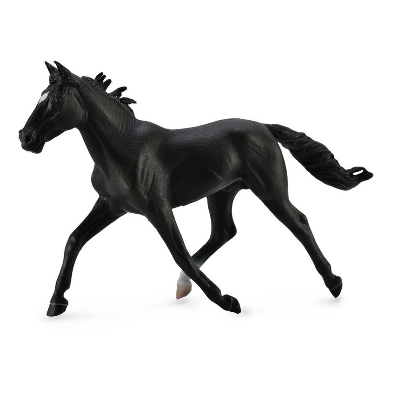 DAM - Figurine de collection - Collecta - Chevaux - Standardbred étalon Noir - (XL)