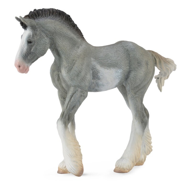 DAM - Figurine de collection - Collecta - Chevaux - Clydesdale Poulain - (M)