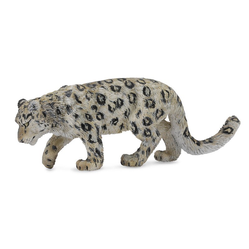 DAM - Figurine de collection - Collecta - Animaux sauvages - Leopard Des Neiges - (XL)