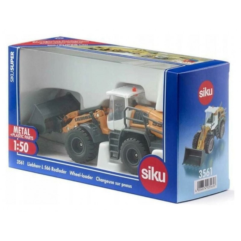 Siku - 3561 - Véhicule miniature - Chargeuse sur pneus Liebherr L566