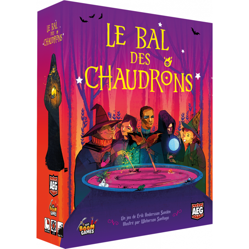 Bad Boom Games - Jeu de société - Le bal des chaudrons