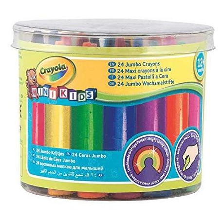 24 crayons de cire Crayola®