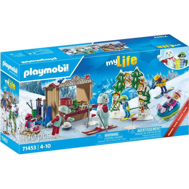 Playmobil - 71453 - My Life - Vacanciers et sports d'hiver