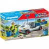 Playmobil - 71433 - City Action - Agent d'entretien de voirie avec véhicule électrique