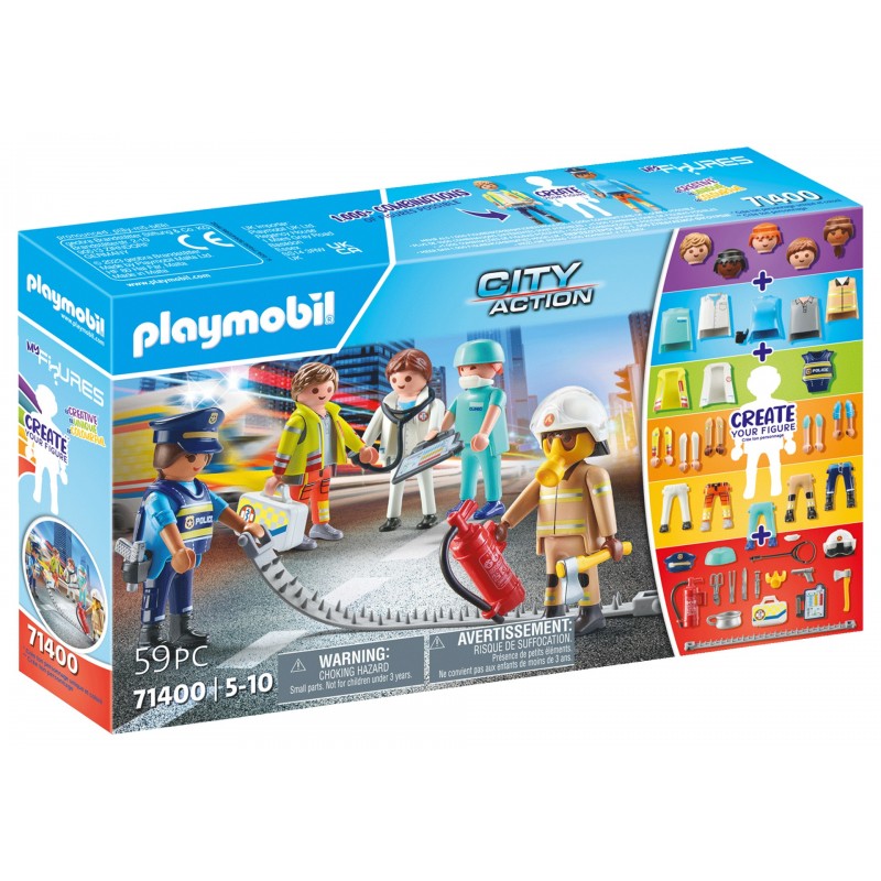 Playmobil - 71400 - City Action - Héros du quotidien