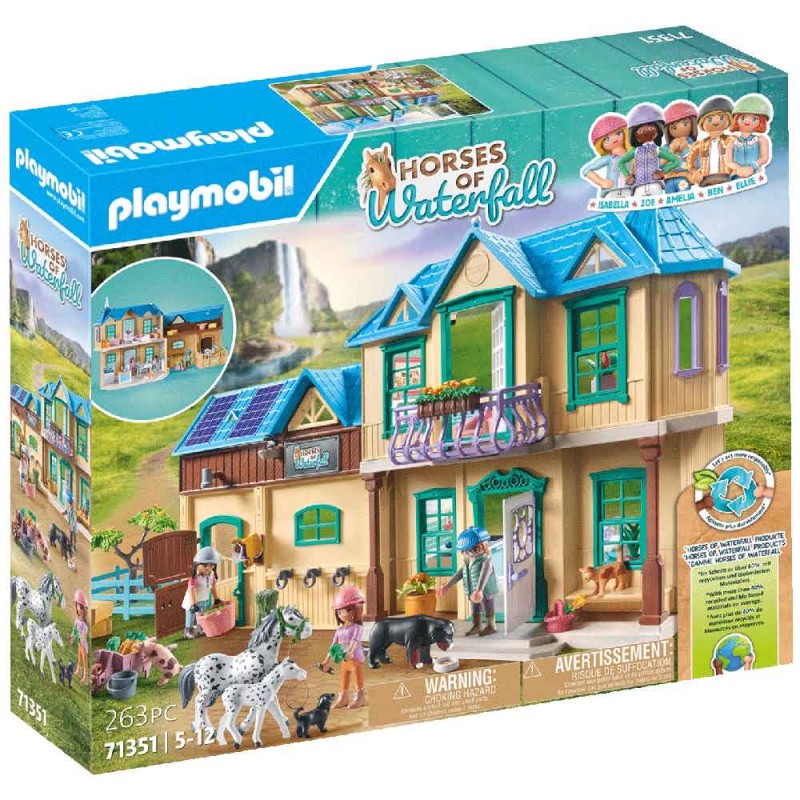 Playmobil - 71351 - Waterfall - Ranch de la cascade