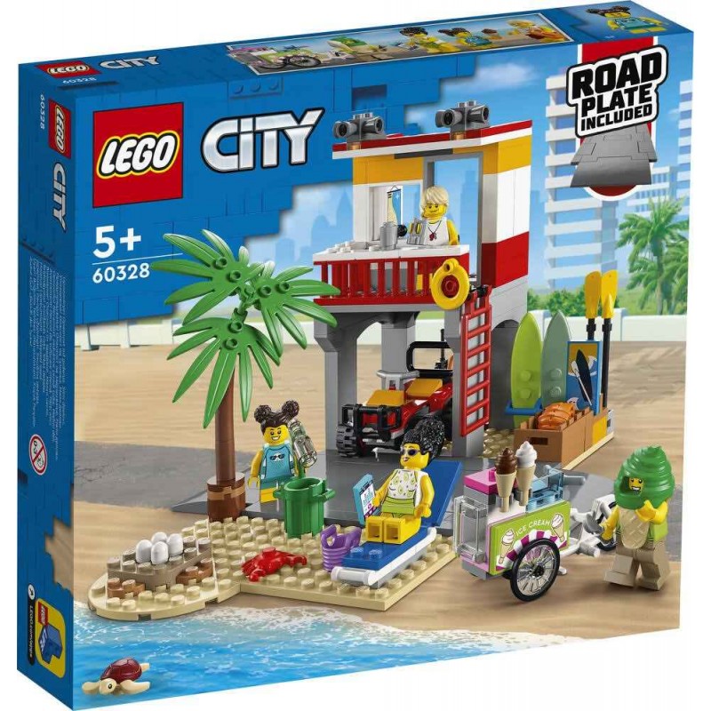 Lego - 60328 - city - Le poste de secours sur la plage