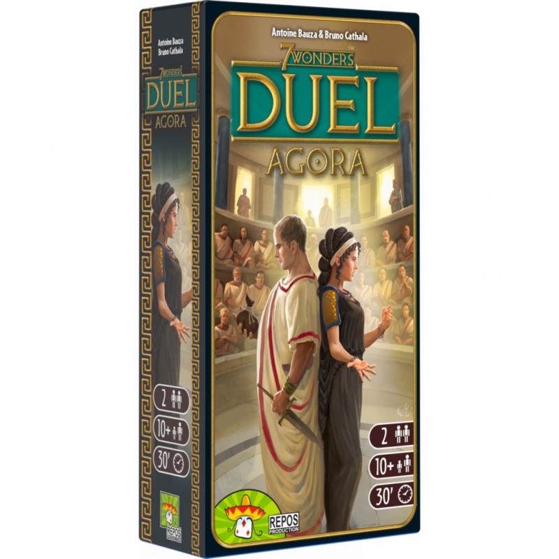 Asmodee - Jeu de société - 7 wonders duel - Agora