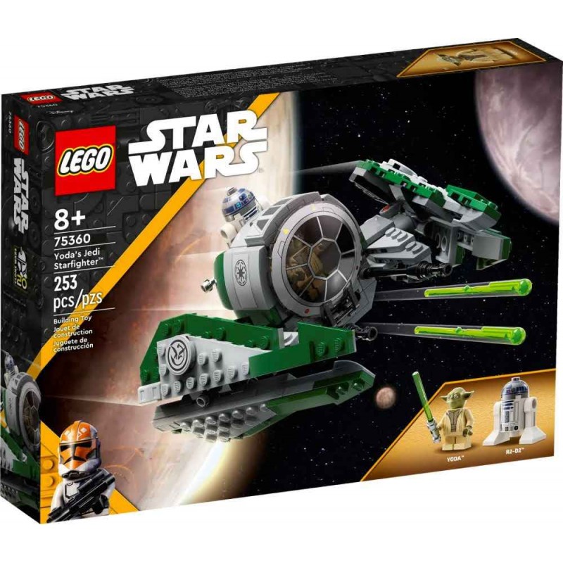 Lego - 75360 - Star Wars - Le chasseur Jedi de Yoda