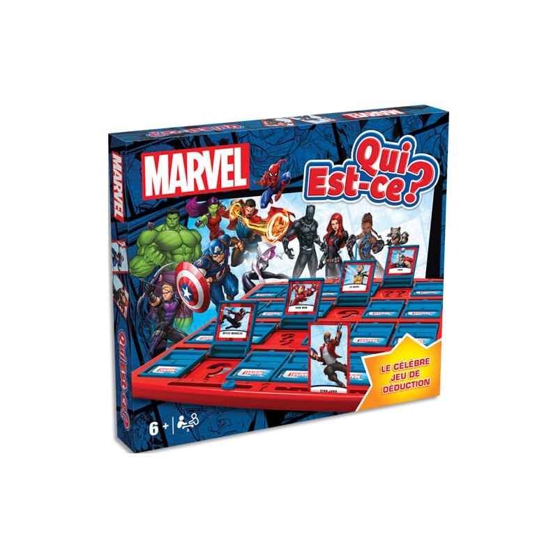 Hasbro - Jeu de société - Qui est ce ? - Edition Marvel