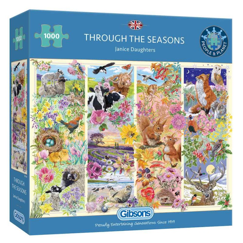 Gibsons - Puzzle 1000 pièces - Au fil des saisons