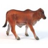 DAM - Figurine de collection - Collecta - Animaux de la ferme - Veau brahmane rouge