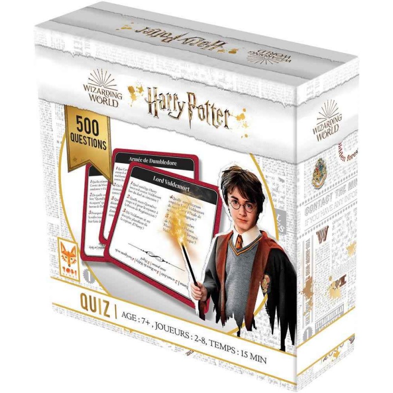 Topi Games - Jeu de société - Harry Potter Quizz 500 questions