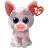 Peluche TY - Peluche 15 cm - Hambone le cochon