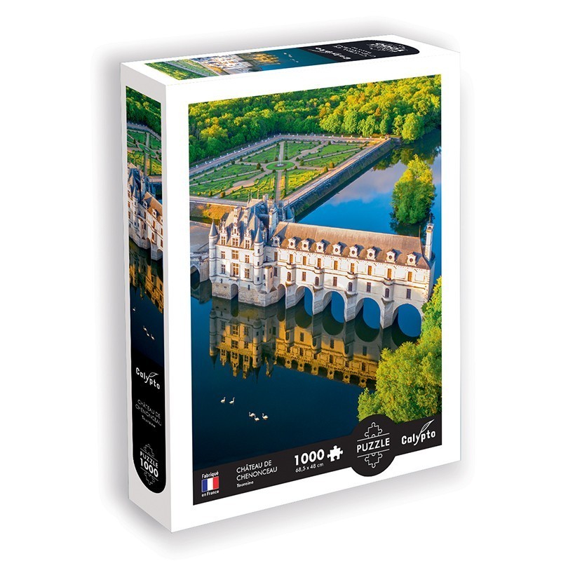 Sentosphère - 7100 - Puzzle 1000 pièces - Chateau de Chenonceau