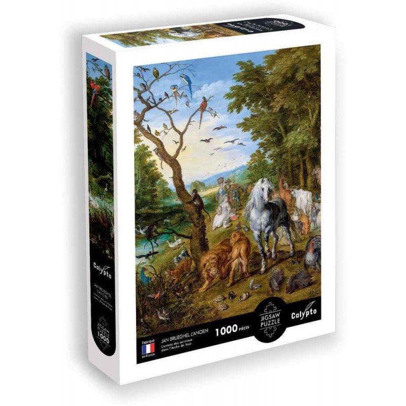 Sentosphère - 7001 - Puzzle 1000 pièces - Entrée des animaux dans l'Arche de Noé