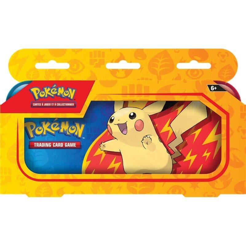 Pokemon - Coffret métal - Plumier métal avec 2 boosters