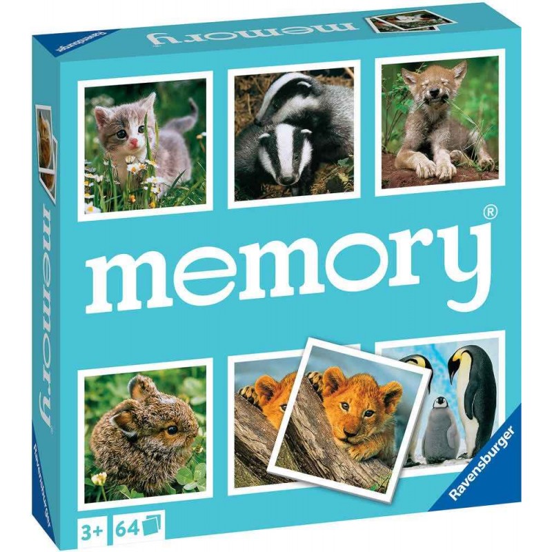 Ravensburger - Grand memory Petits Animaux