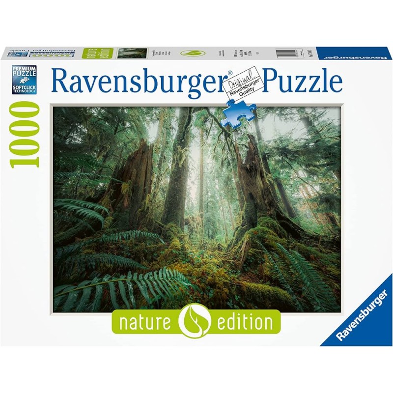 Ravensburger - Puzzle 1000 pièces - En forêt (Nature edition)