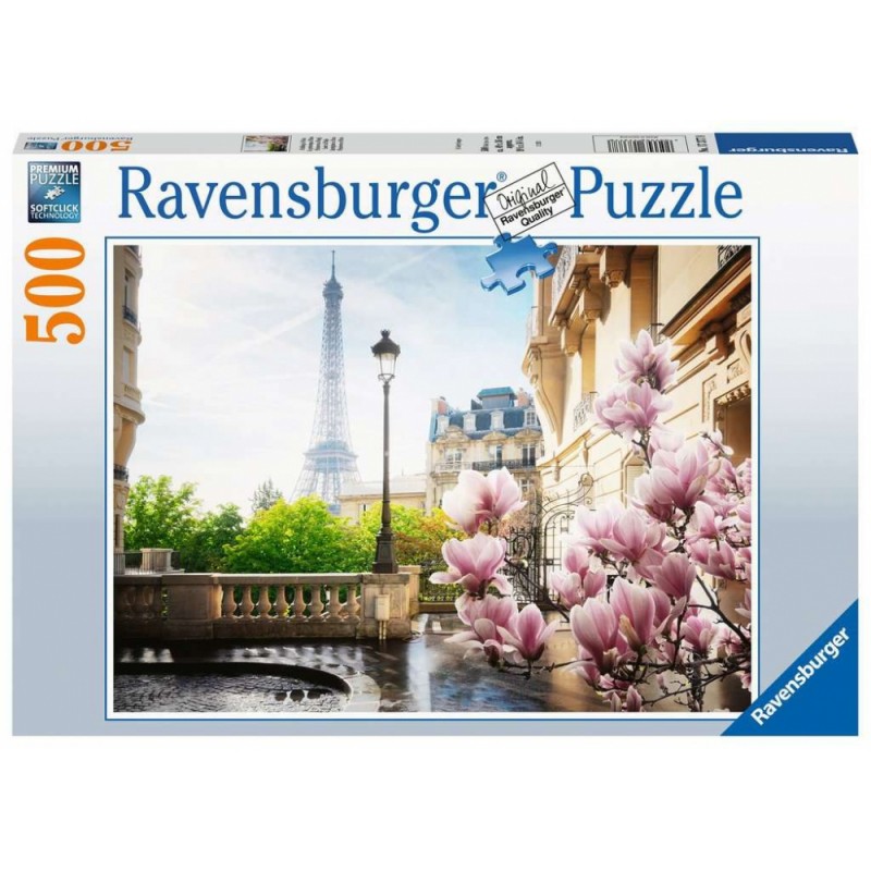 Ravensburger - Puzzle 500 pièces - Le printemps à Paris