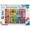 Ravensburger - Puzzle 100 pièces XXL - La palette de couleurs Disney