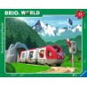 Ravensburger - Puzzle cadre 24 pièces - Aventure en montagne - BRIO