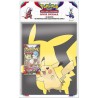 Pokemon - Cahier range cartes A4 pour 180 cartes avec booster Pokemon