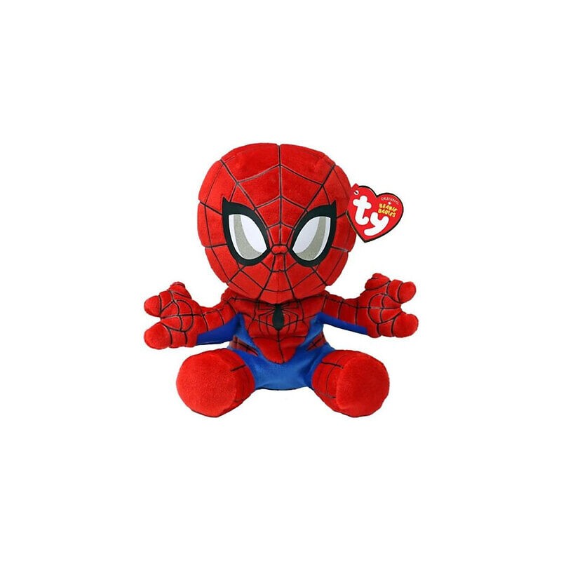 Peluche TY - Peluche 15 cm - Marvel - Spiderman