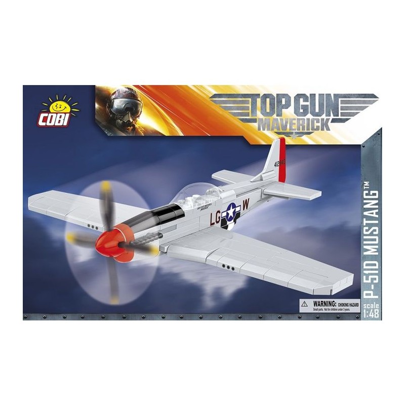 Cobi - Jeu de construction - Avion P-51D Mustang Top Gun