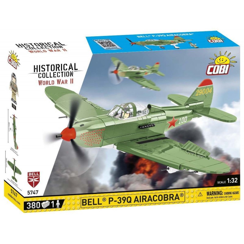 Cobi - Jeu de construction - Avion Bell P-39Q Airacobra